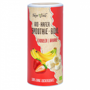 Bio-Smoothie-Bowl-Erdbeer-Banane