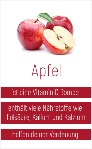 Apfel facts gesund