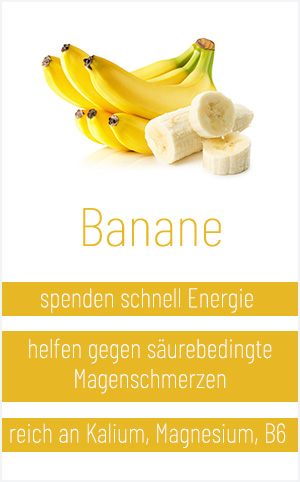 Bananen facts gesund
