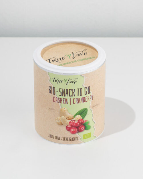 True Love Cashew Cranberry Snack to go