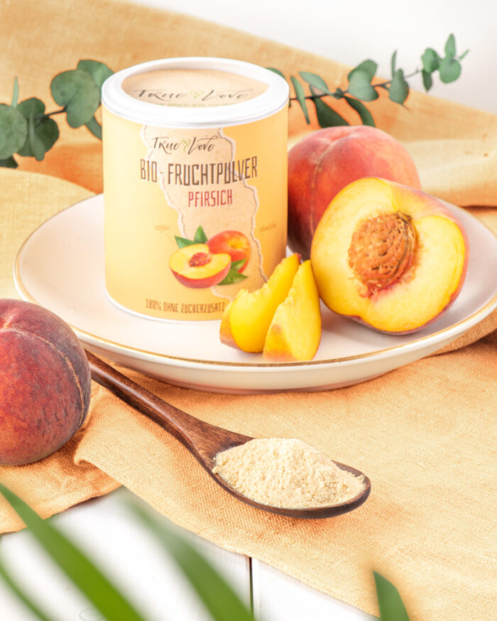 True Love Pfirsich Fruchtpulver