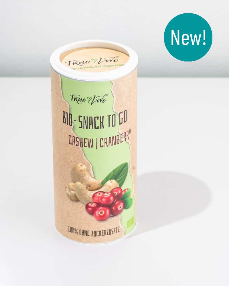True Love Cashew Cranberry Snack to go XL