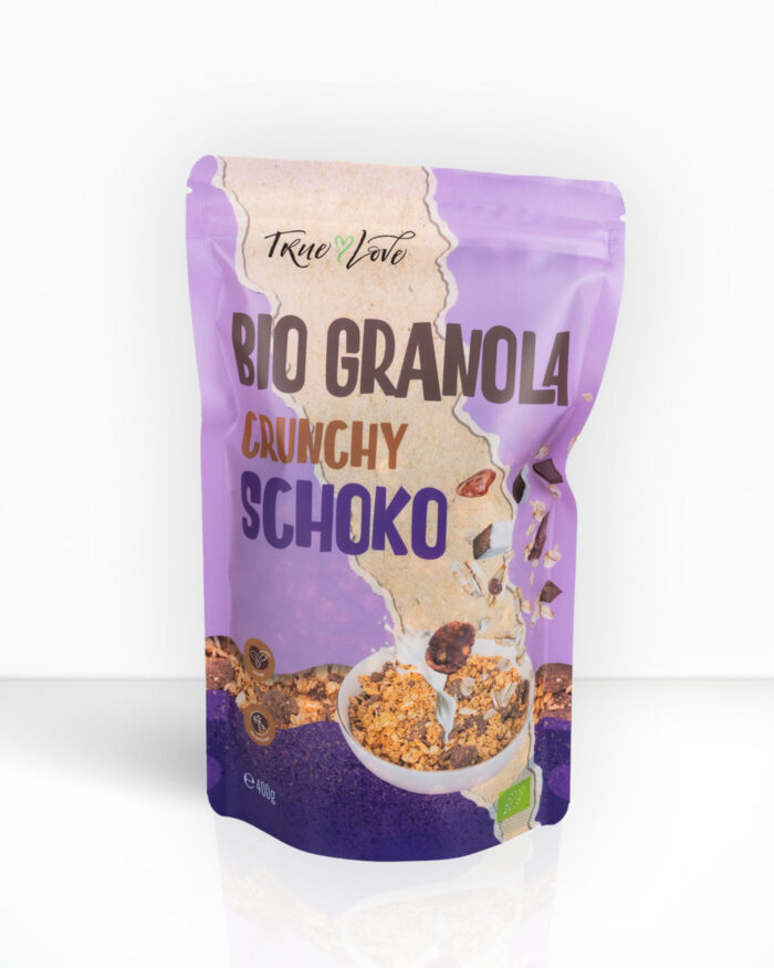 Crunchy Granola Schoko