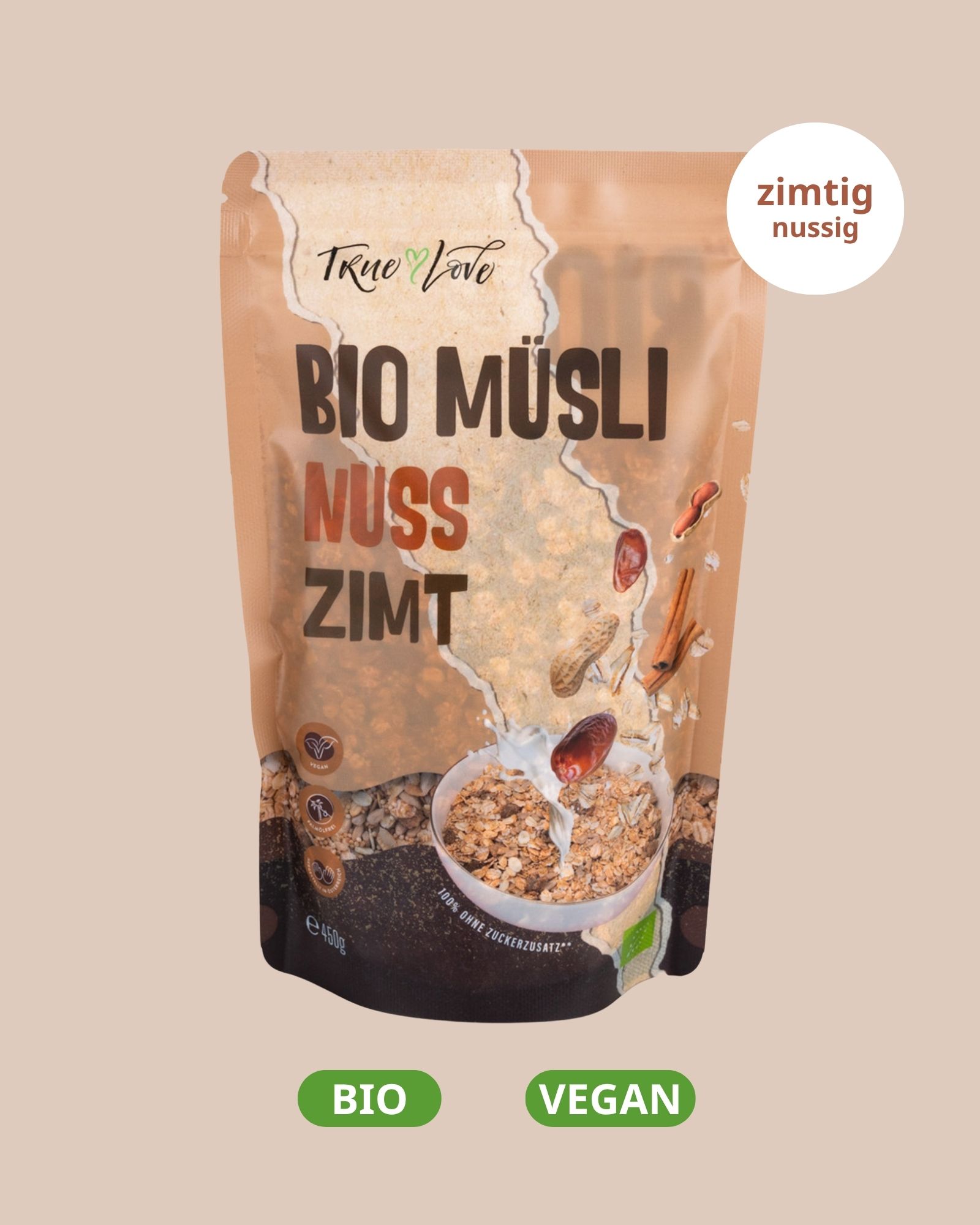 Nuss-Zimt Müsli