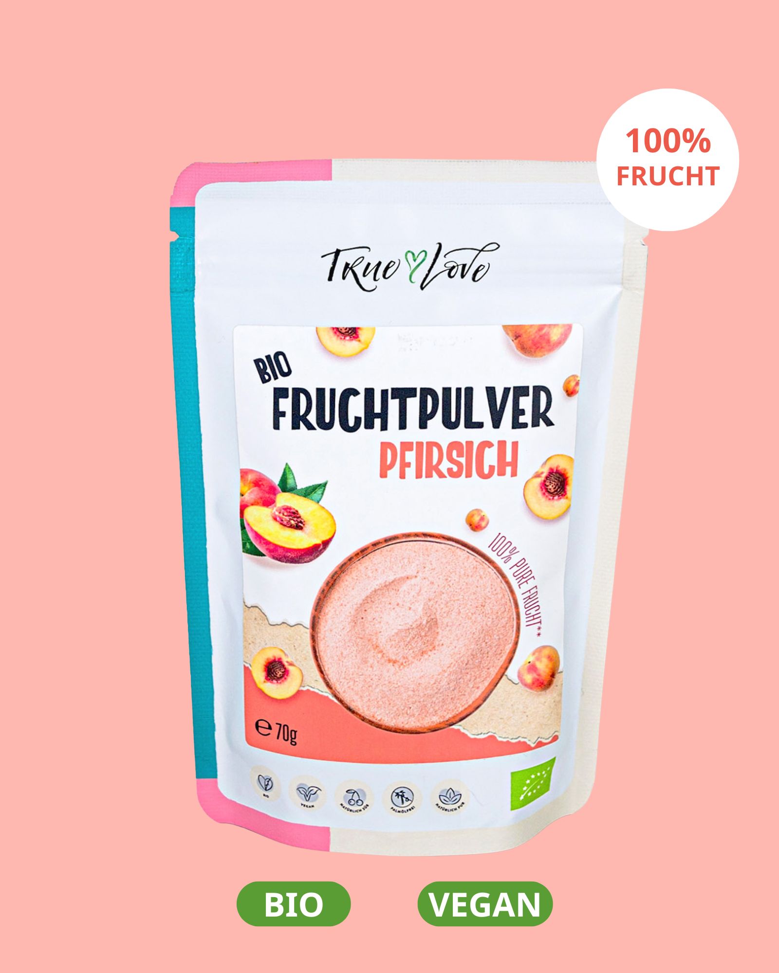 Pfirsich Pulver