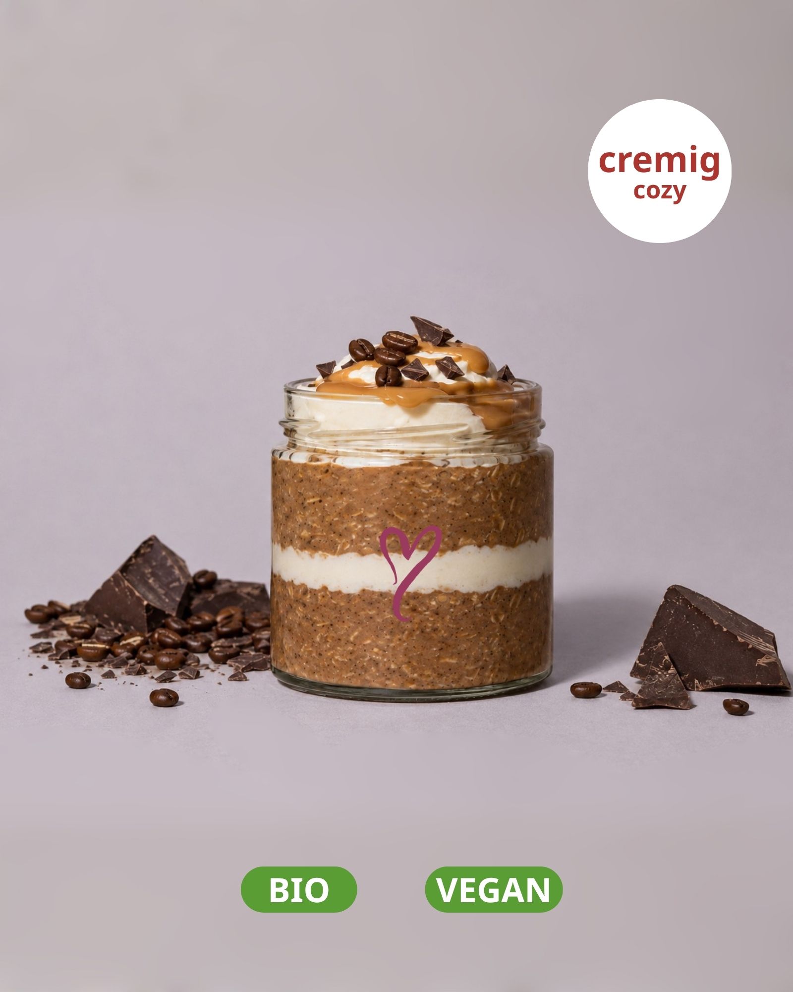 Overnight Oats Mocha Dream – Bild 2
